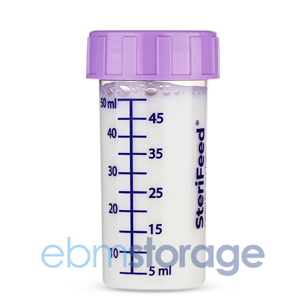 Sterifeed 50ml disposable breast milk bottle 14100