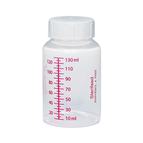 Sterifeed breast milk bottle 130ml 14189