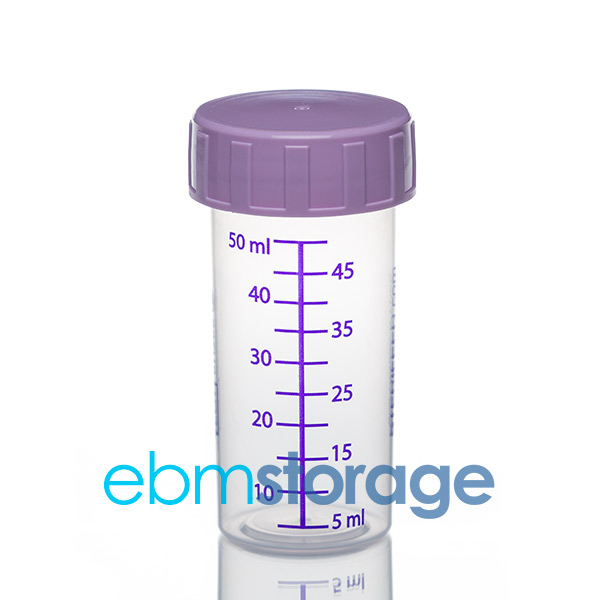 Sterifeed 50ml disposable breast milk bottle 14100
