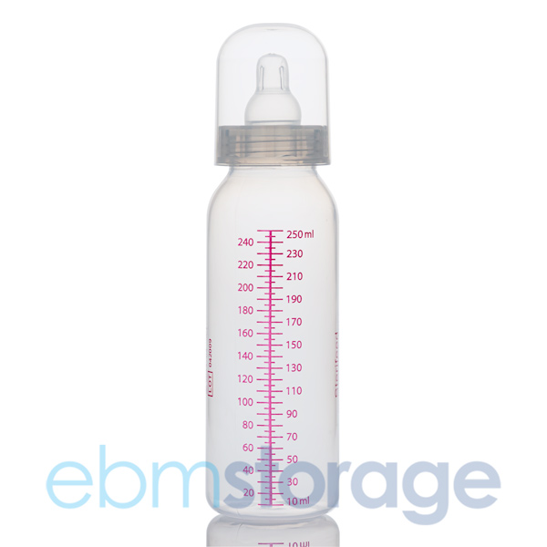 Sterifeed breast milk bottle 130ml with teat 14289